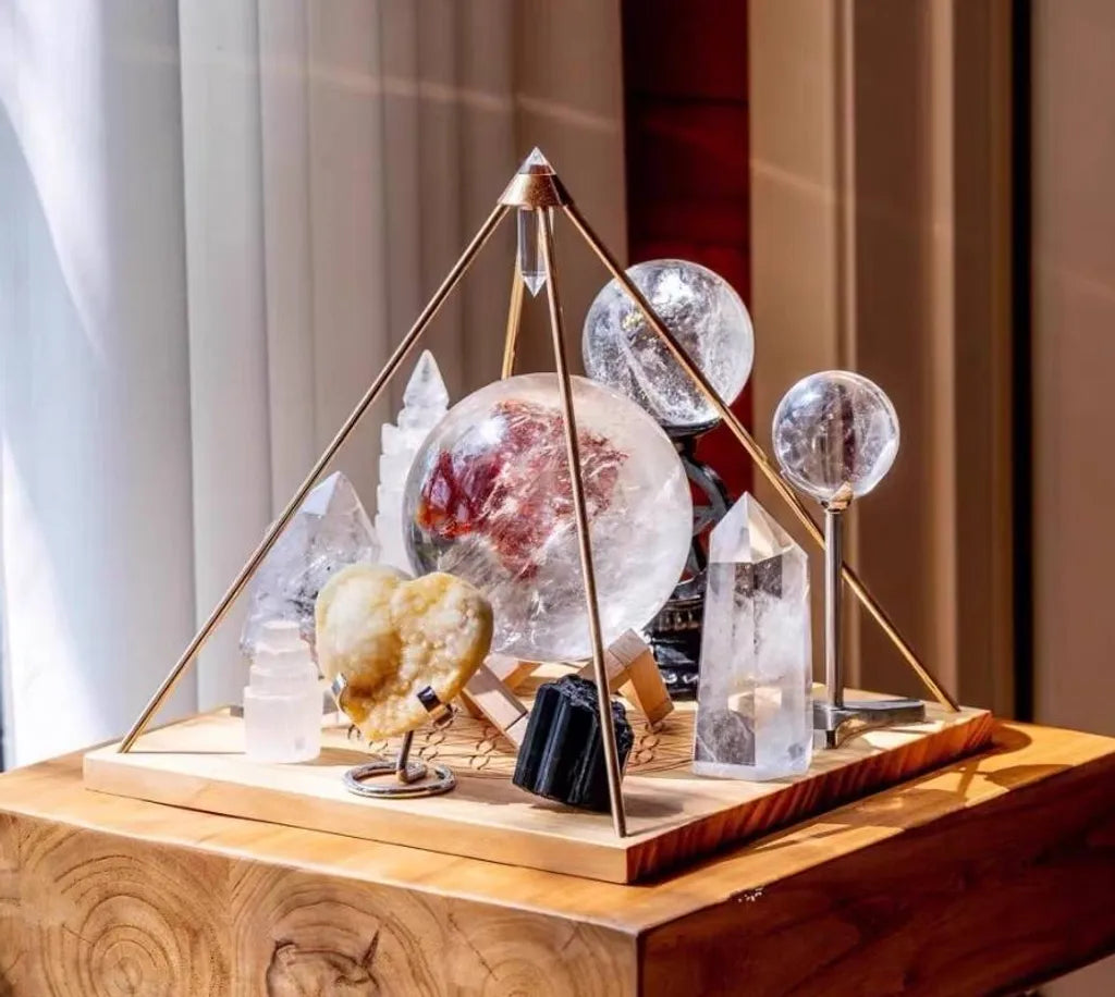 ✨ 沃格尔水晶支架 | 稳固展示 · 能量美学 · 仪式感升级