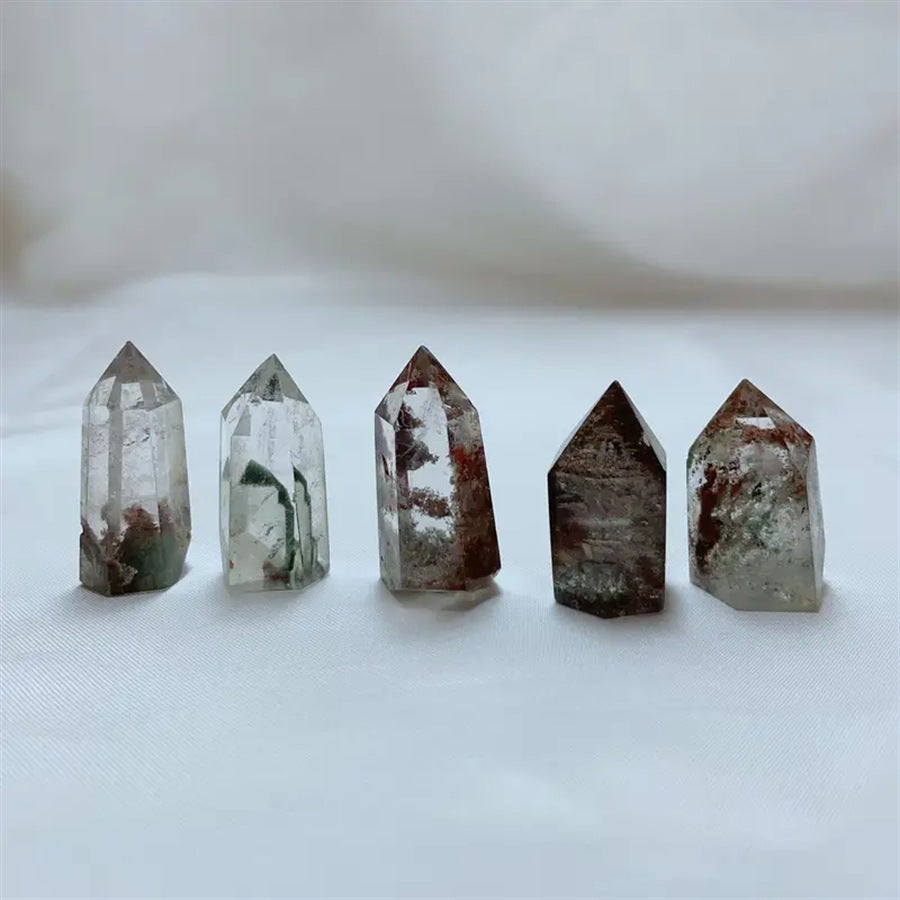 Green Phantom Crystal Point – Growth, Alignment & Higher Vision