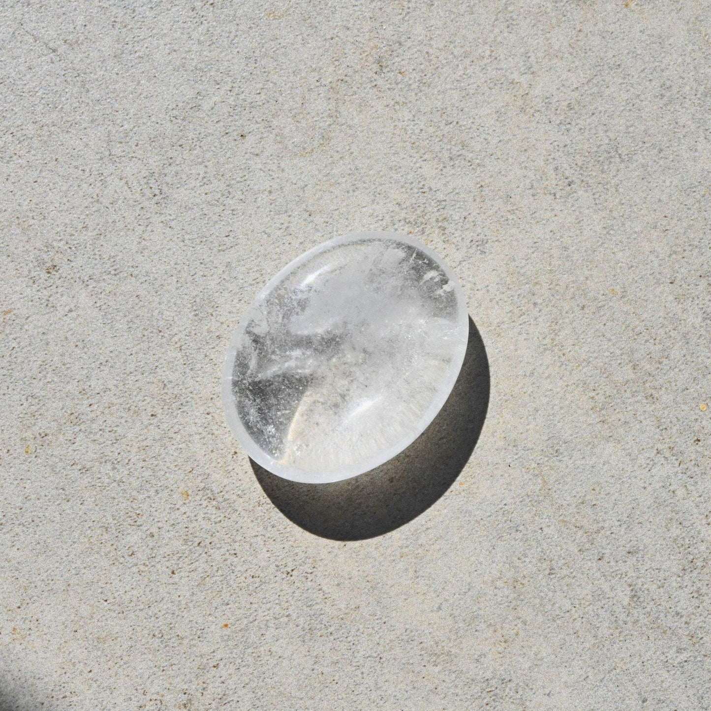 Quartz Palm Stone